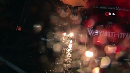 Beykoz'da Marangozhanede Yangın Çıktı