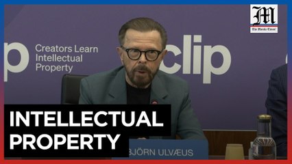 ABBA star Björn Ulvaeus stresses importance of intellectual property