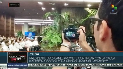 Dedican en Cuba día del estudiante a la solidaridad con Palestina