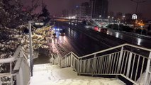İstanbul’da bazı bölgelerde kar başladı