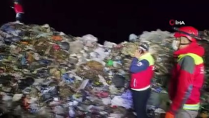 Belediye işçisi çöplükte kayboldu, arama çalışmaları başladı