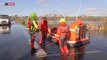 Inondations : les sauveteurs au secours des habitants du Pas-de-Calais