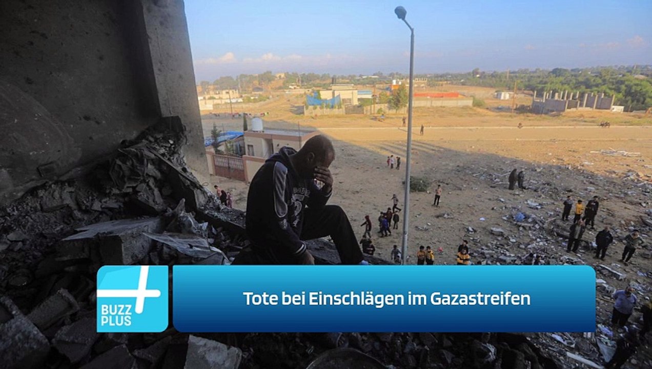 Tote bei Einschlägen im Gazastreifen