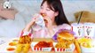 ASMR MUKBANG| KFC Burger(BLACK LABEL FALL IN CHEESE Burger, ZINGER Burger), Chicken, Cheese stick