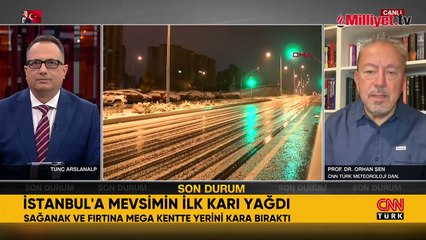 İstanbul'da kar yağışı! Meteoroloji’den yeni uyarı geldi