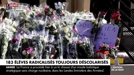 Le gouvernement se demande que faire des 183 élèves radicalisés qui ont été exclus à titre conservatoire pour avoir perturbé le 16 octobre les hommages aux professeurs assassinés Samuel Paty et Dominique Bernard