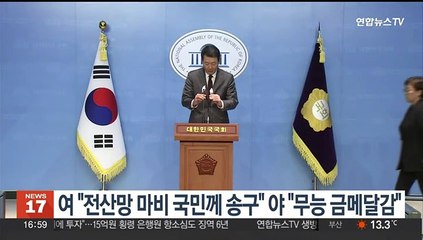 여 "전산망 마비 국민께 송구" 야 "무능 금메달감"