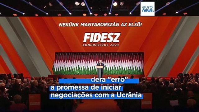 Viktor Orbán: Ucrânia está a anos-luz de aderir à União Europeia
