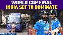 World Cup Final| Team India Arrives at Narendra Modi Stadium, confident to lift the trophy| Oneindia