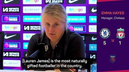 Lauren James the 'most naturally gifted player in the country' - Hayes