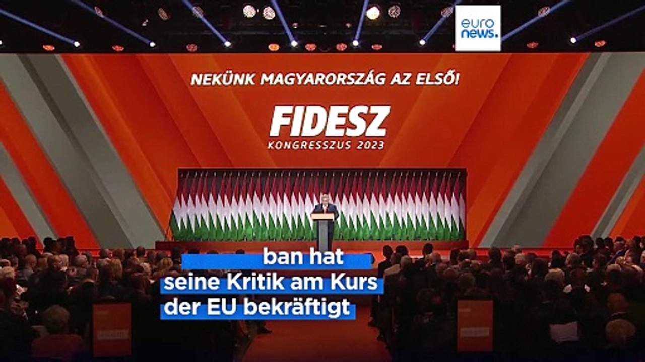 Orban: 'Ukraine ist Lichtjahre von EU-Beitritt entfernt'
