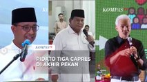 Pidato Tiga Capres: Anies di Ijtima Ulama, Prabowo Diskusi Kiai Kampung Malang, Ganjar di IKA UNM