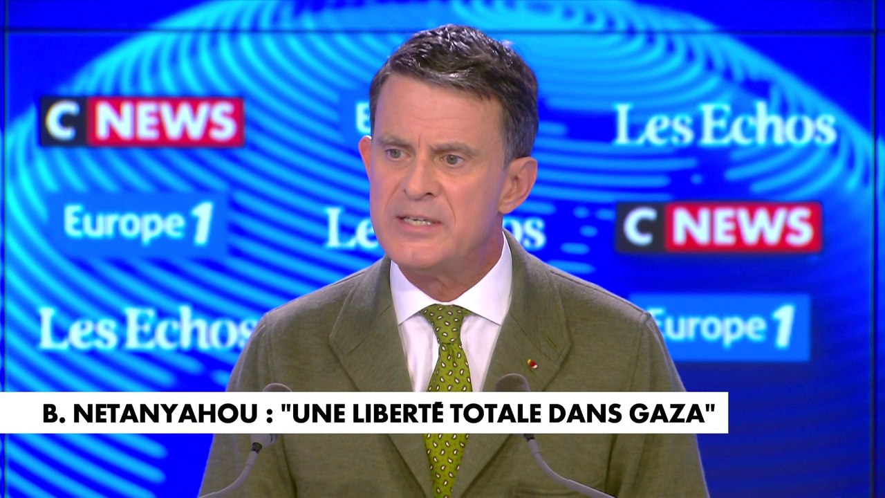 Manuel Valls : «Il faut en finir avec cette organisation terroriste, islamiste, fondée par les frères musulmans, le Hamas»