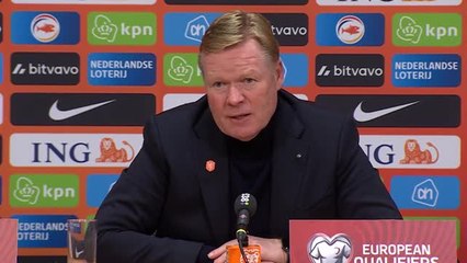 Pays-Bas - Koeman : "Nous avons fait notre travail, ce que tout le monde attendait"
