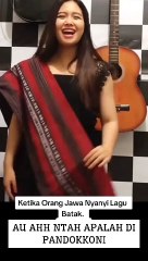 Natinitip Sanggar Ketika orang Jawa Nyanyi Lagu Batak