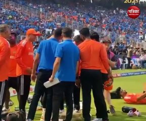 IND vs AUS WC 2023 Final: मैच शुरू होने से पहले सचिन ने विराट को दिया गिफ्ट, देखें वीडियो