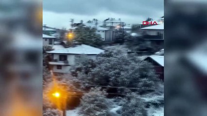 Ankara'da Kar Yağışı Etkili Oldu