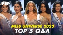 MISS UNIVERSE TOP 5 Q&A: Miss Australia, Puerto Rico, Nicaragua, Thailand, Colombia | PEP