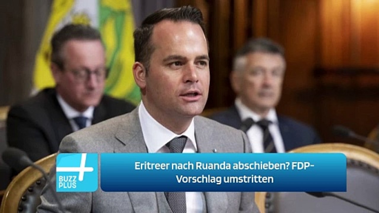 Eritreer nach Ruanda abschieben? FDP-Vorschlag umstritten