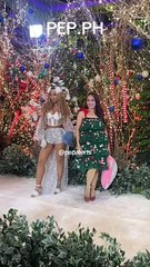 Karen Bordador and Isabel Laohoo at the Star Magical Christmas Ball 2023
