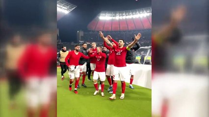 Almanya'yı inlettik! Maç sonunda büyük sevinç...
