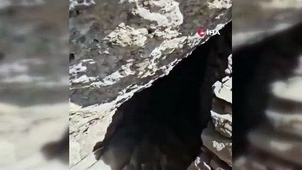 Pençe Yıldırım Operasyonu'nda Teröristlere Ait Mağara Ele Geçirildi