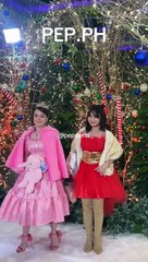 Krystal Mejes and Mutya Orquia at the Star Magical Christmas Ball 2023