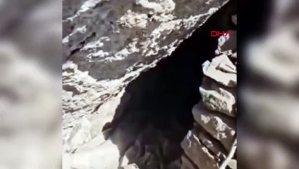 Pençe Yıldırım Operasyonu'nda teröristlerin barındığı mağara kullanılamaz hale getirildi