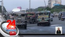 3 araw na tigil-pasada ng piston bilang protesta sa PUV modernization, tuloy bukas | 24 Oras Weekend