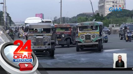 3 araw na tigil-pasada ng piston bilang protesta sa PUV modernization, tuloy bukas | 24 Oras Weekend