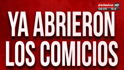 Argentiba vota: ya abrieron los comicios en todo el país