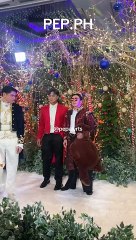 Kerwin King, River Joseph, and Jae Miranda at the Star Magical Christmas Ball 2023