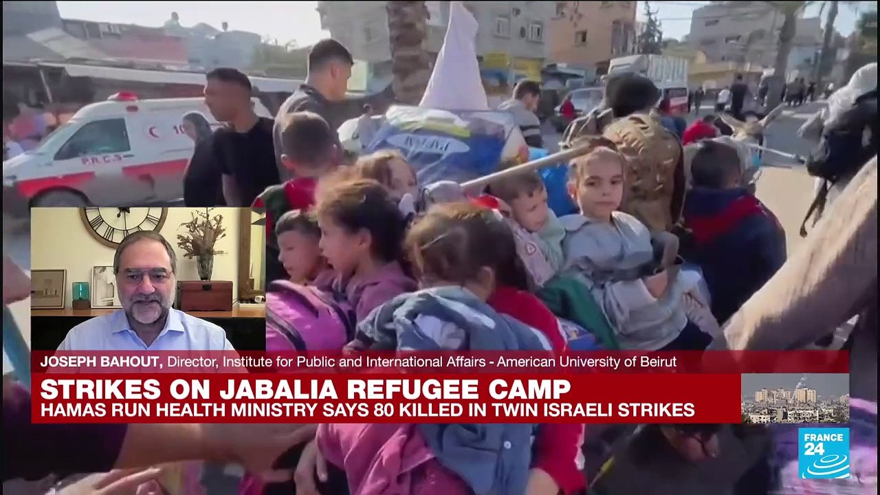 Strikes on Jabalia refugee camp