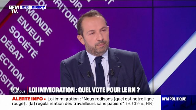 Loi sur l'immigration: Elle ne tient pas la route et elle est même dangereuse souligne Sébastien Chenu