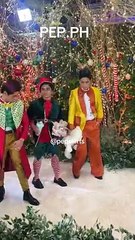 Lance Lucido, Raikko Mateo, Miguel Vergara at the Star Magical Christmas Ball 2023