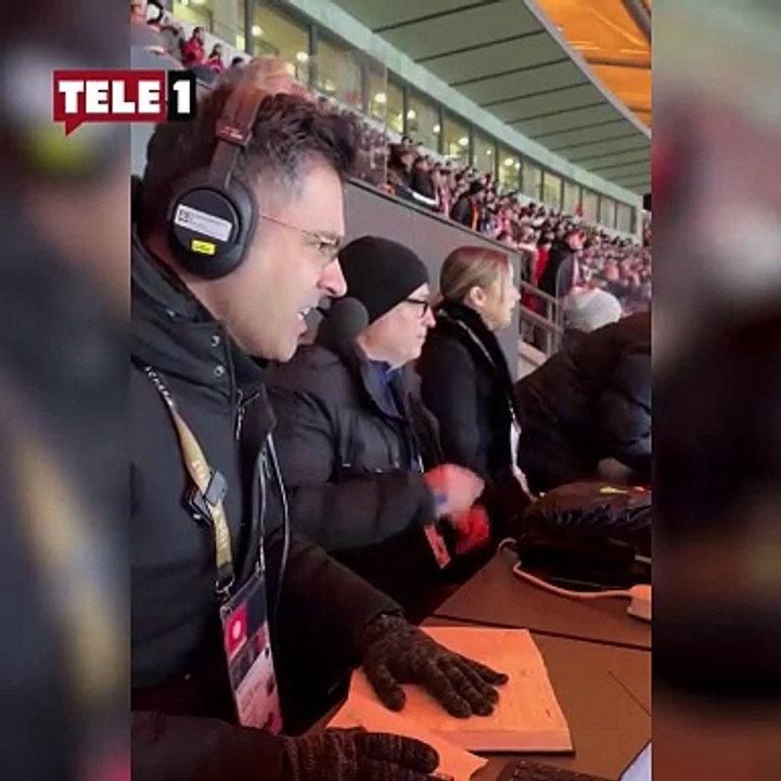 Kenan Yıldız’ın golünü bir de bu açıdan izleyin! Spiker kendinden geçti