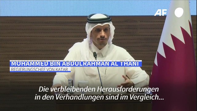 Katar schürt Hoffnung auf baldige Freilassung der Hamas-Geiseln