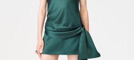 La nouvelle robe vert émeraude de Zara, le must-have de la saison !