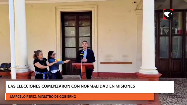 Las elecciones comenzaron con normalidad en Misiones