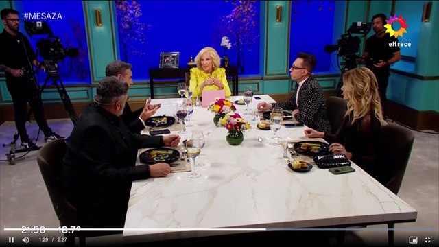 Mirtha Legrand frenó en vivo a Luis Majul