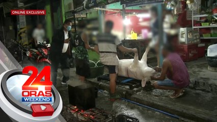 Ipinagbabawal na katayan ng baboy sa Quezon City, sinalakay | 24 Oras Weekend