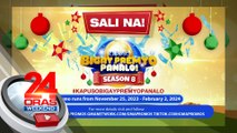 P1M cash, puwedeng mapanalunan sa Kapuso Bigay Premyo Panalo Season 8 mula Nov. 25, 2023 hanggang Feb. 2, 2024 | 24 Oras Weekend