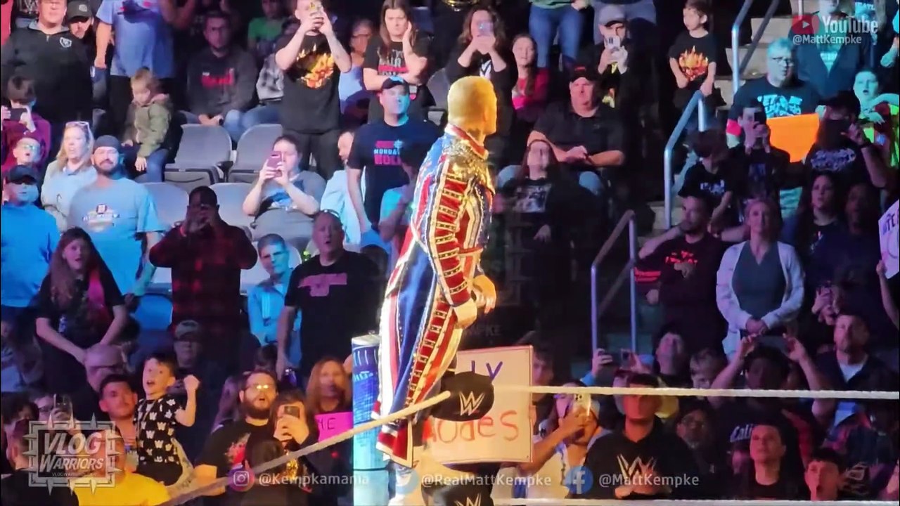 Dominik Mysterio vs Cody Rhodes Off Air After WWE Smackdown 11/17/2023!