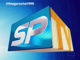 Montagem vinheta do SPTV