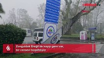 Zonguldak Ereğli'de kayıp gemi var, bir cezaevi boşaltılıyor