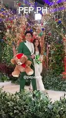 Seth Fedelin and Francine Diaz at Star Magical Christmas 2023