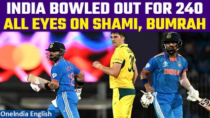 India vs Australia: Australia bowl out India for 240 in 50 overs | Mid-innings review |Oneindia News