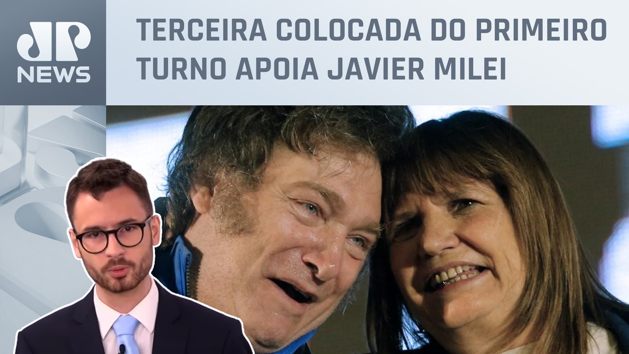 Votos de Patricia Bullrich podem decidir resultado das eleições na Argentina; Neitzke analisa