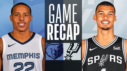 Game Recap: Grizzlies 120, Spurs 108