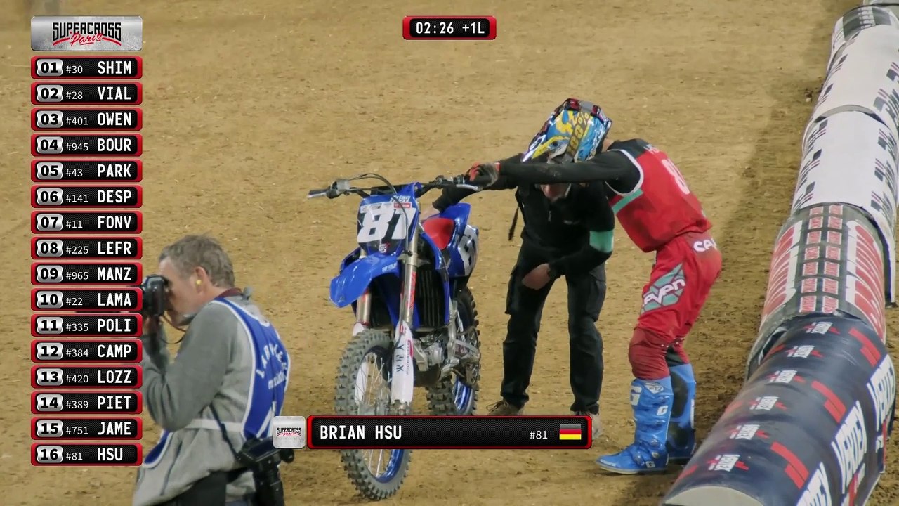 Day 1 Supercross of Paris 2023 - La Défense arena - SX2 Race 2
